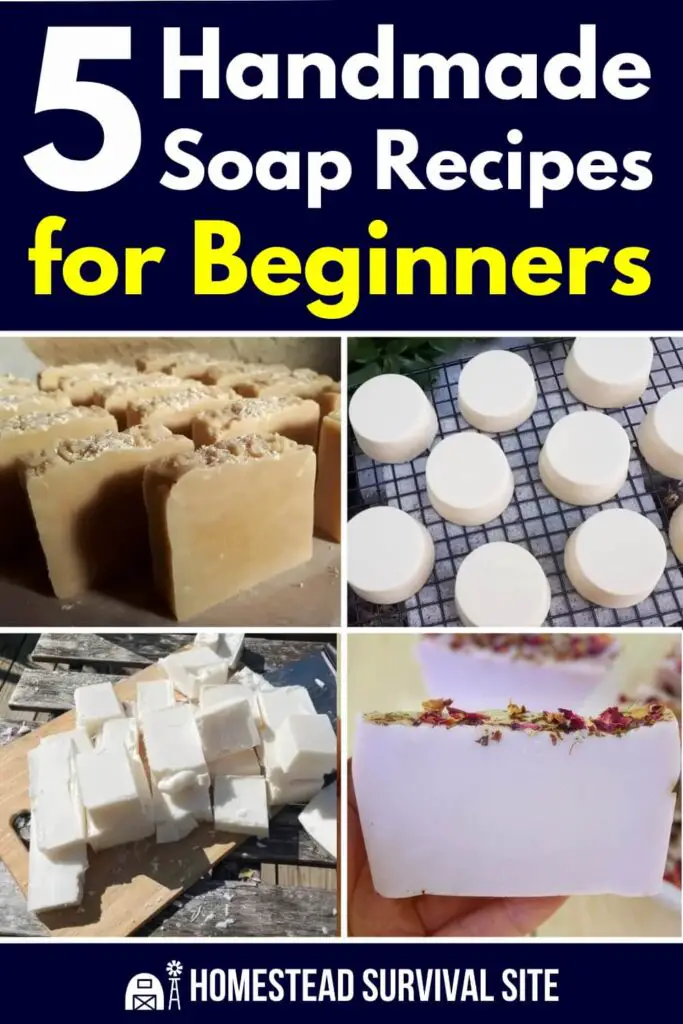 5 Handmade Soap Recipes for Beginners