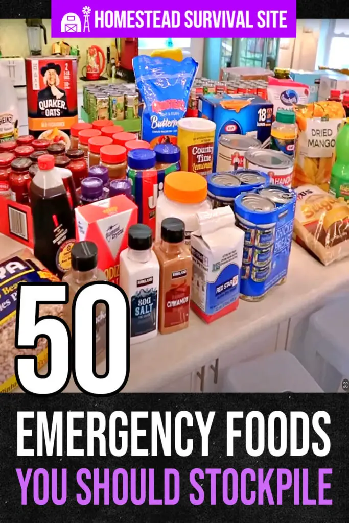 50 Emergency Foods You Should Stockpile