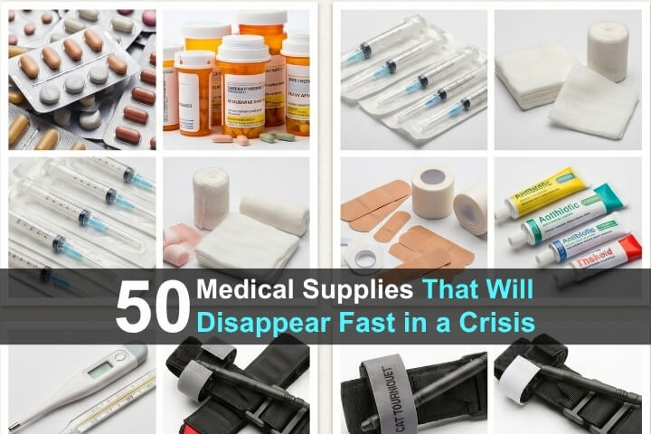 50+ Medical Supplies That Will Disappear Fast in a Crisis