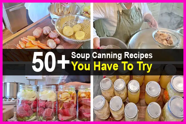 50+ Soup Canning Recipes You Have To Try