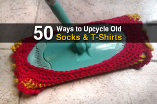 50 Ways to Upcycle Old Socks and T-Shirts