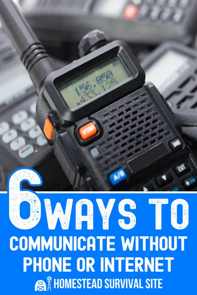 6 Ways to Communicate Without Phone or Internet