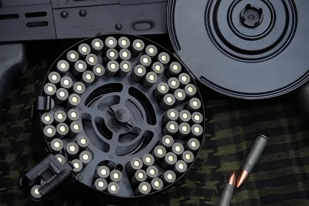 7.62 Drum and Bullets