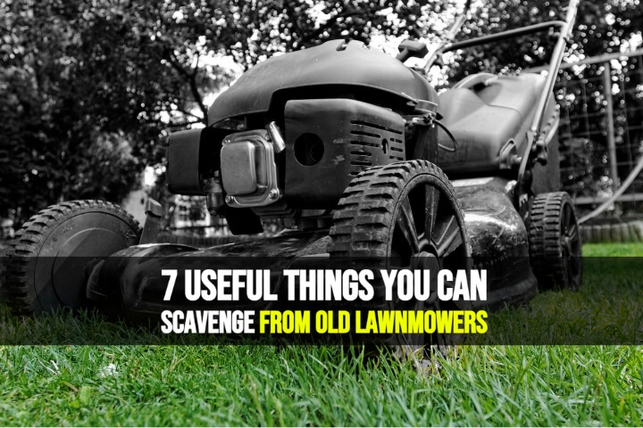 7 Useful Things You Can Scavenge from Old Lawnmowers