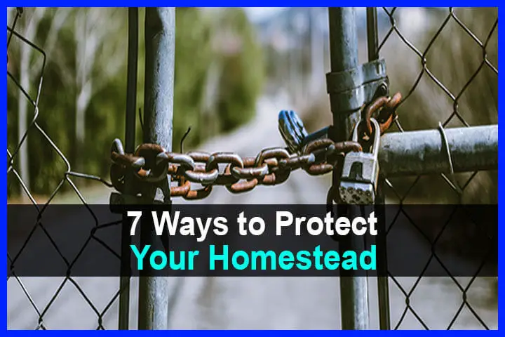 7 Ways to Protect Your Homestead