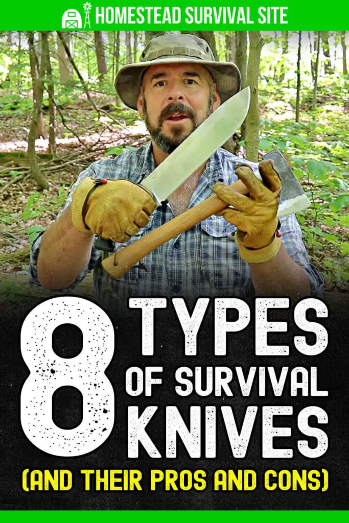 8 Types of Survival Knives (and their Pros and Cons)