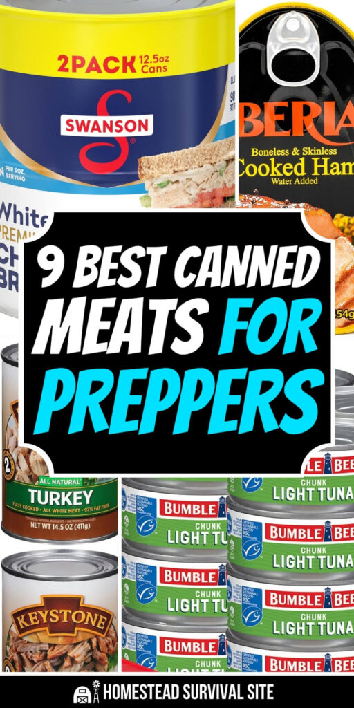 9 Best Canned Meats for Preppers