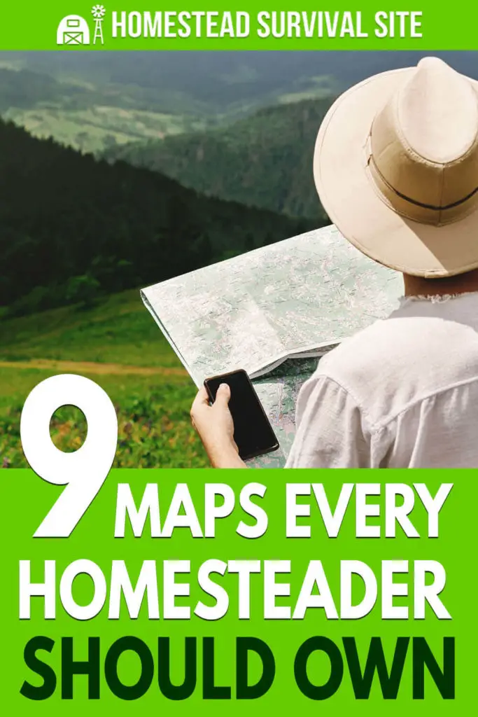 9 Maps Every Homesteader Should Own
