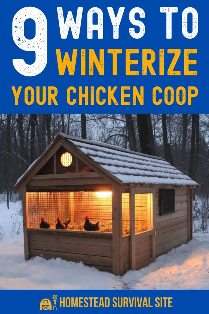 9 Ways to Winterize Your Chicken Coop