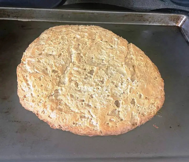AMISH WHITE BREAD BAKED