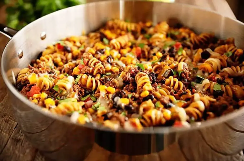 One Pan Taco Pasta