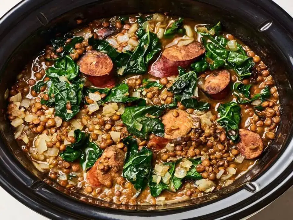 Sausage and Lentil Soup