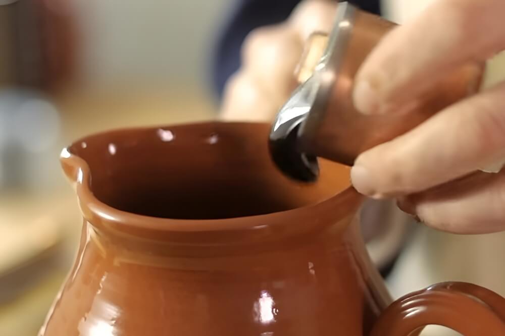 Adding Molasses to Water