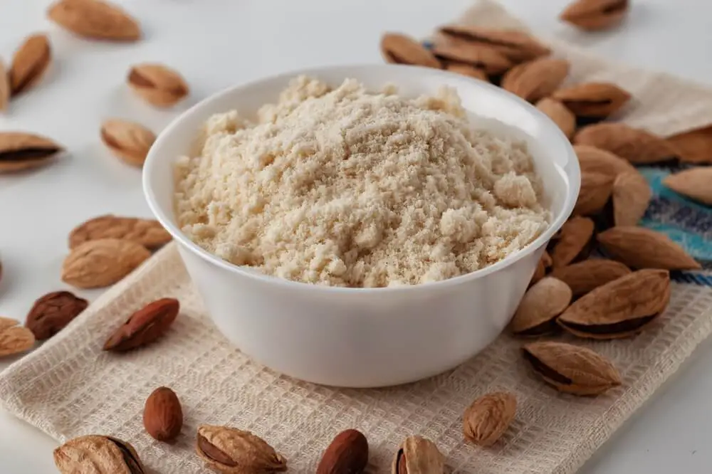 Almond Flour in Bowl