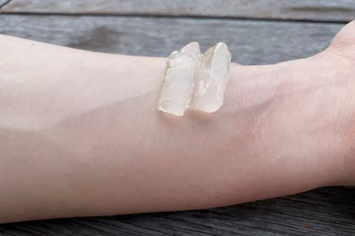 Aloe Gel On Skin