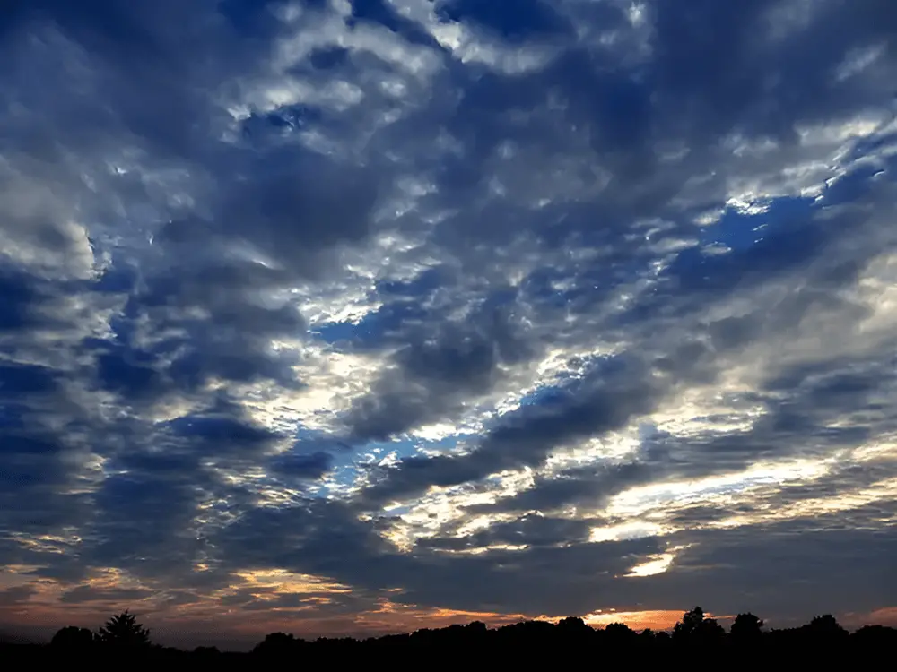 Altocumulus Clouds