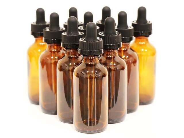 Amber Dropper Bottles