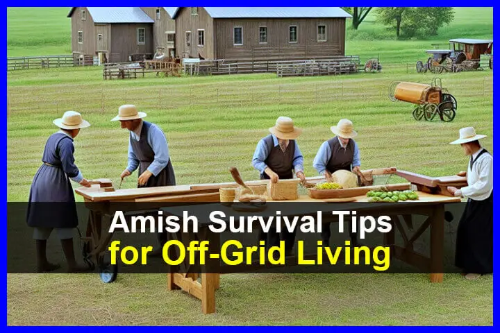 Amish Survival Tips for Off-Grid Living