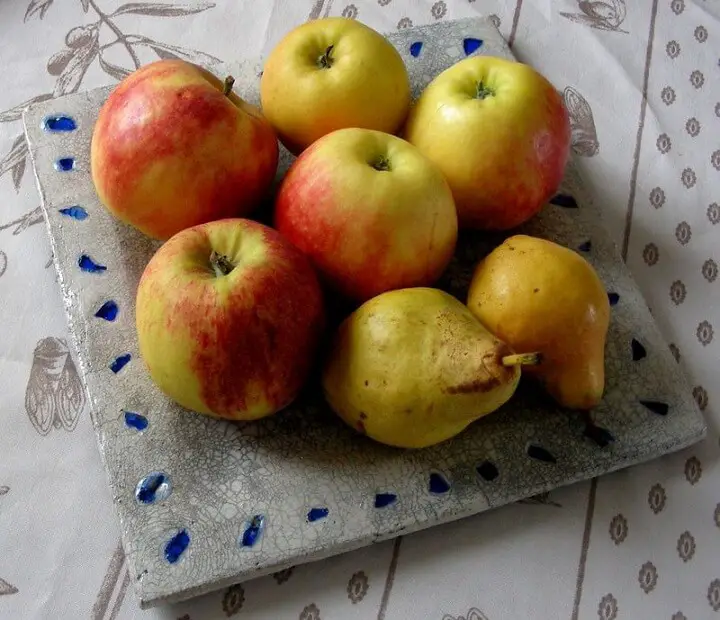 Apples on a Plate
