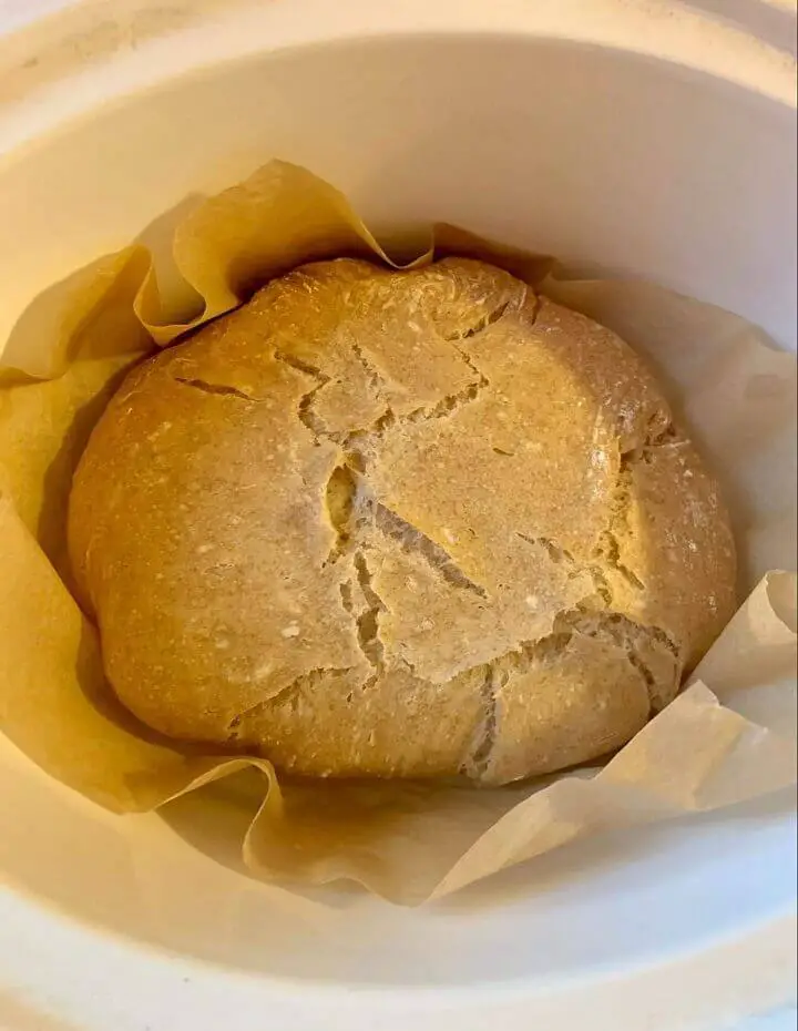 Baked Bread In Crockpot