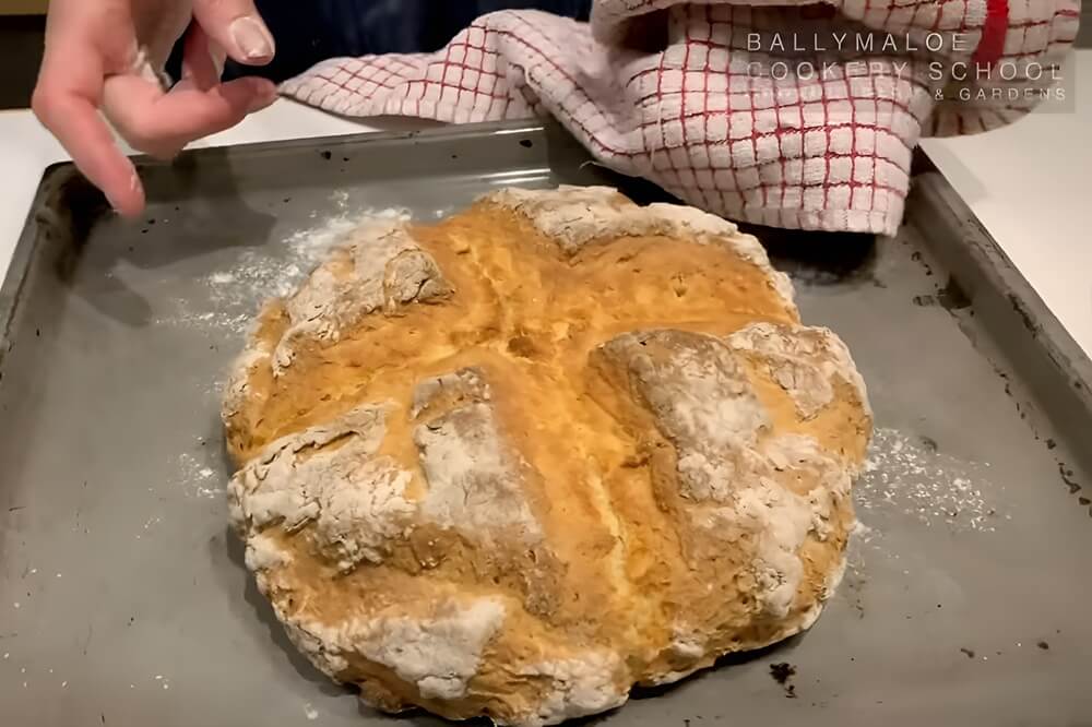 Baking Soda Bread Closeup