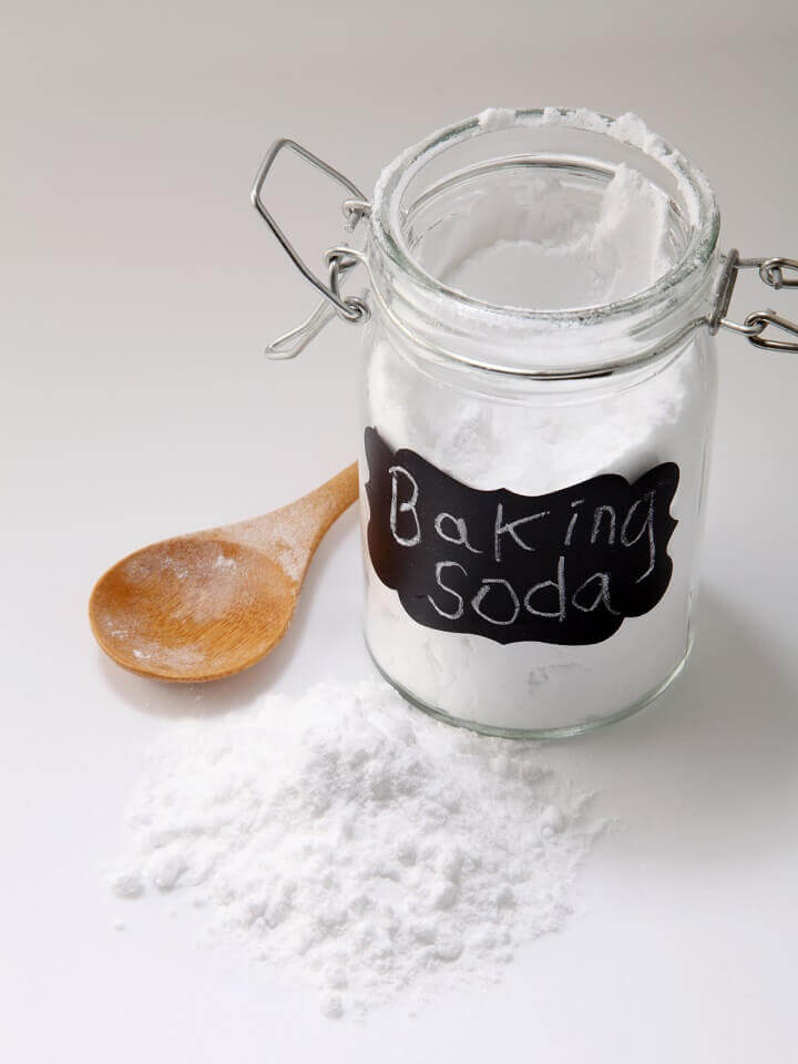 Baking Soda Next to Jar