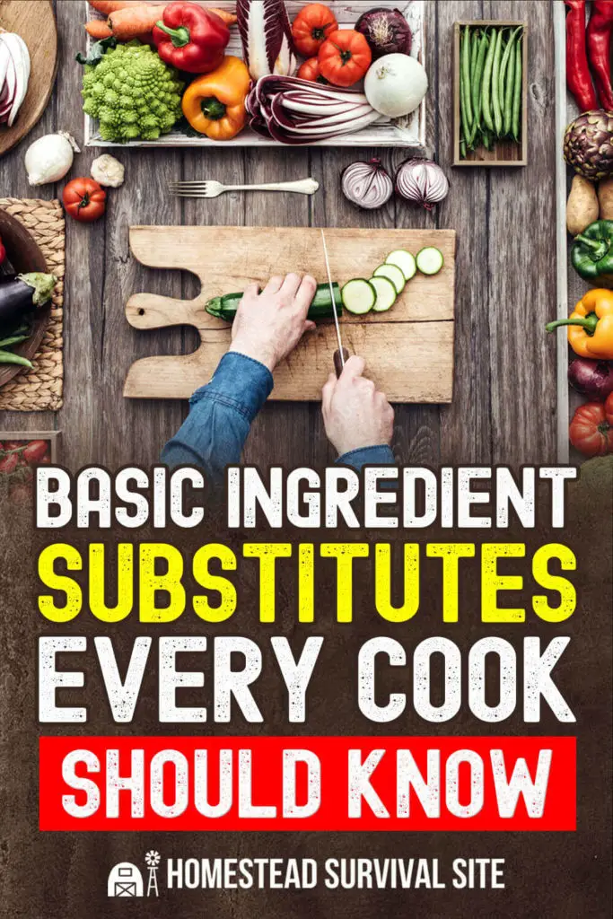 Basic Ingredient Substitutes Every Cook Should Know
