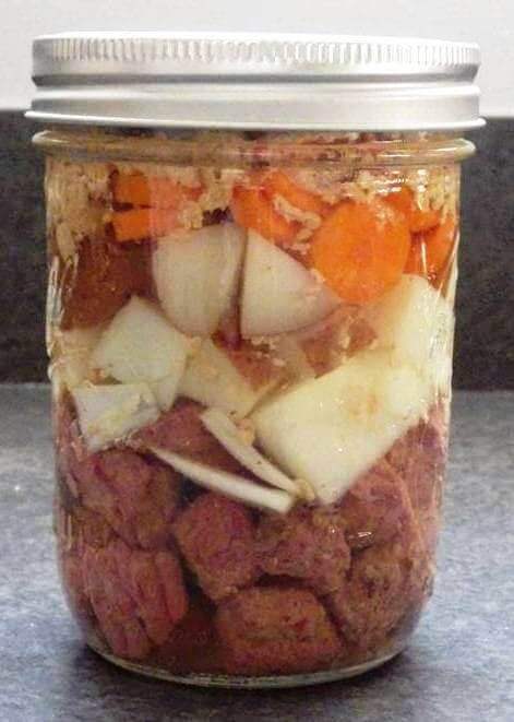 Beef Stew in Jar