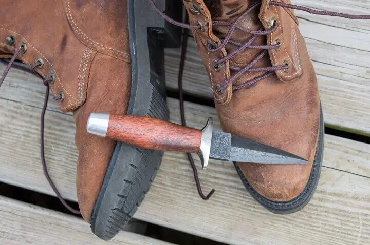 Boot Knife On Boots