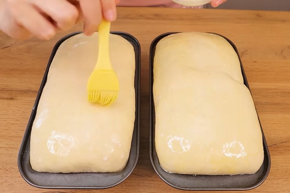 Brushing the Bread