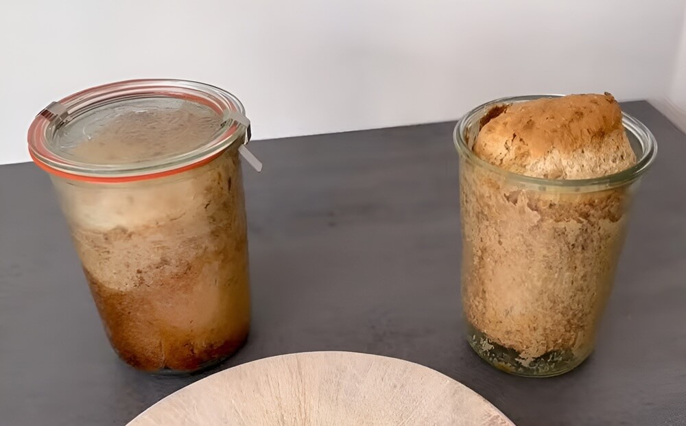 Canned Bread in Jars