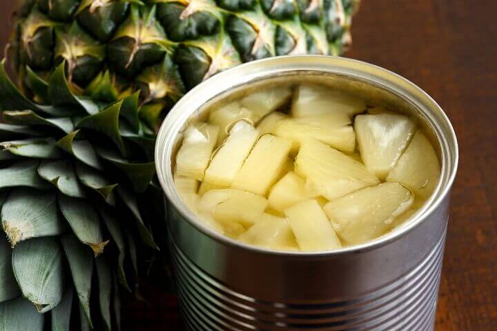 Canned Pineapple Pieces