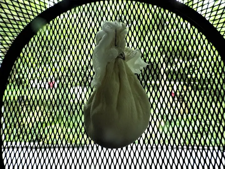 Cheesecloth Bag Hanging