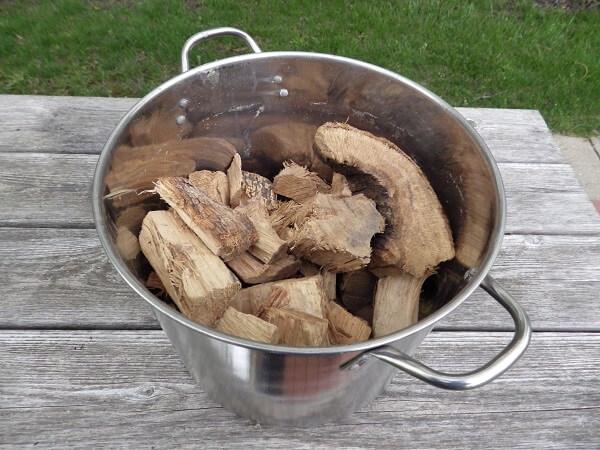 Chunks of Wood Ready To Be Turned Into Charcoal