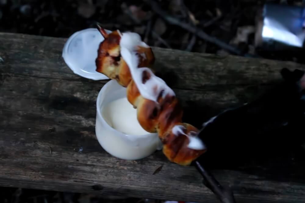 Cinnamon Rolls on a Stick