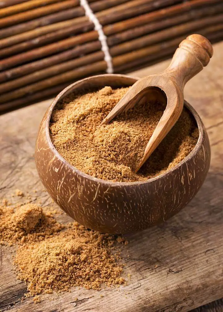 Coconut Sugar in Bowl