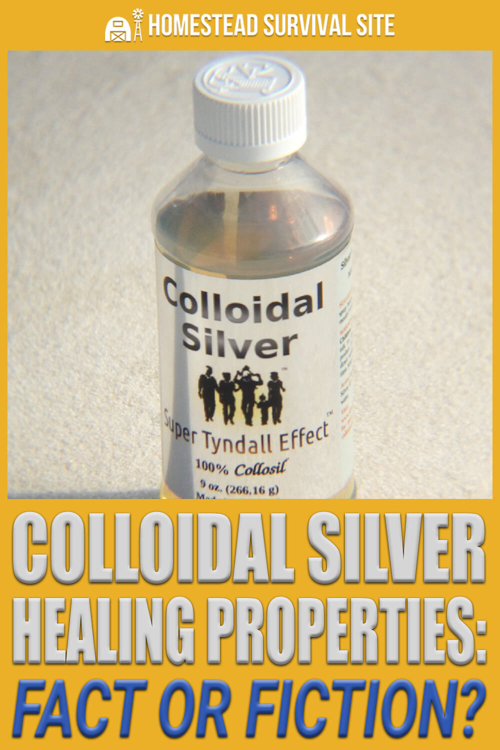 Colloidal Silver Healing Properties: Fact or Fiction?