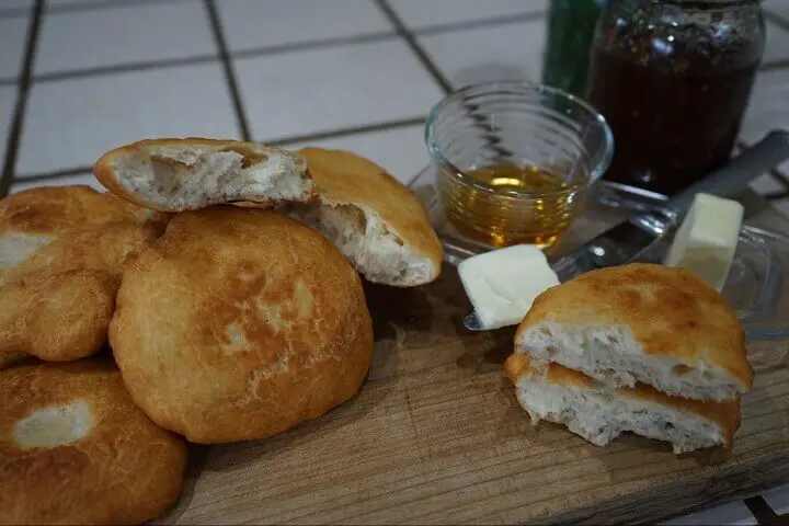 Completed Bannock Bread