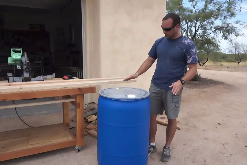 Composting Tumbler Step 1