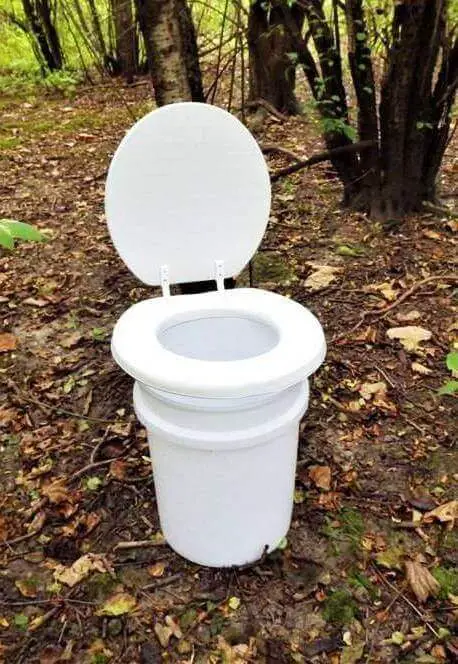 Composting Toilet Outdoors