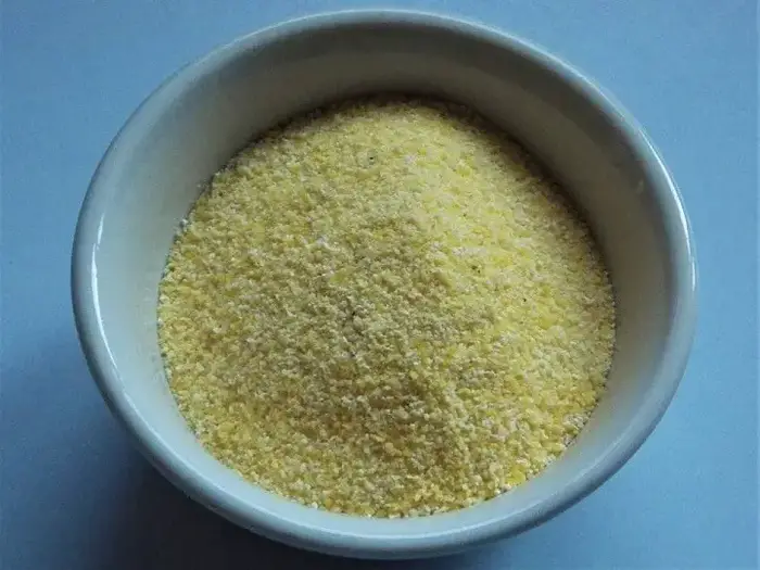 Cornmeal in a Bowl