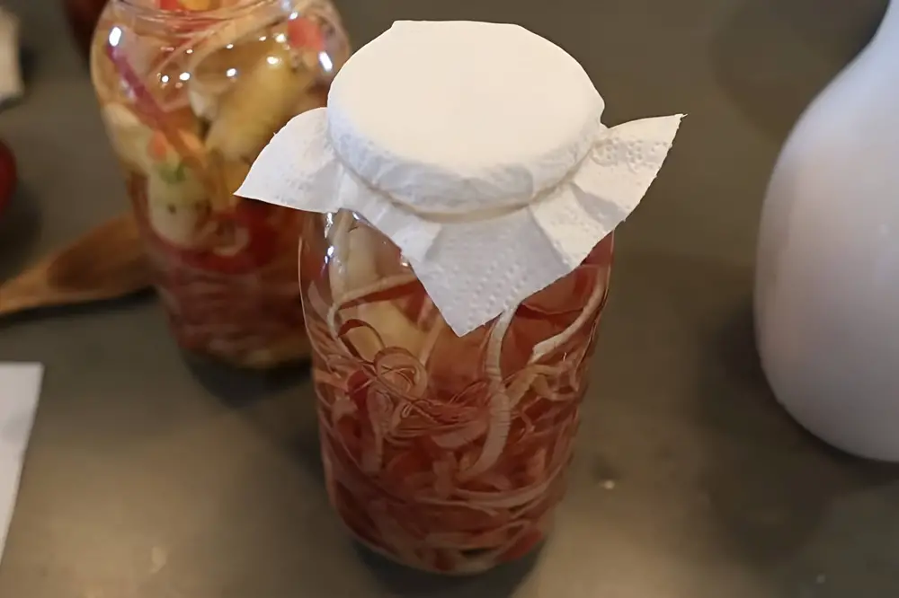 Covered With Paper Towel