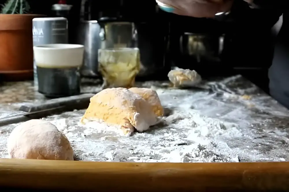 Cut Dough Into Logs