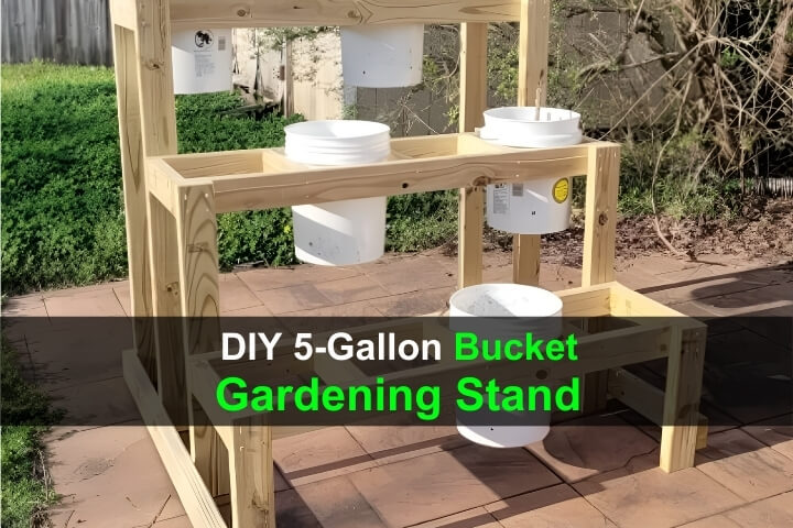 DIY 5-Gallon Bucket Gardening Stand