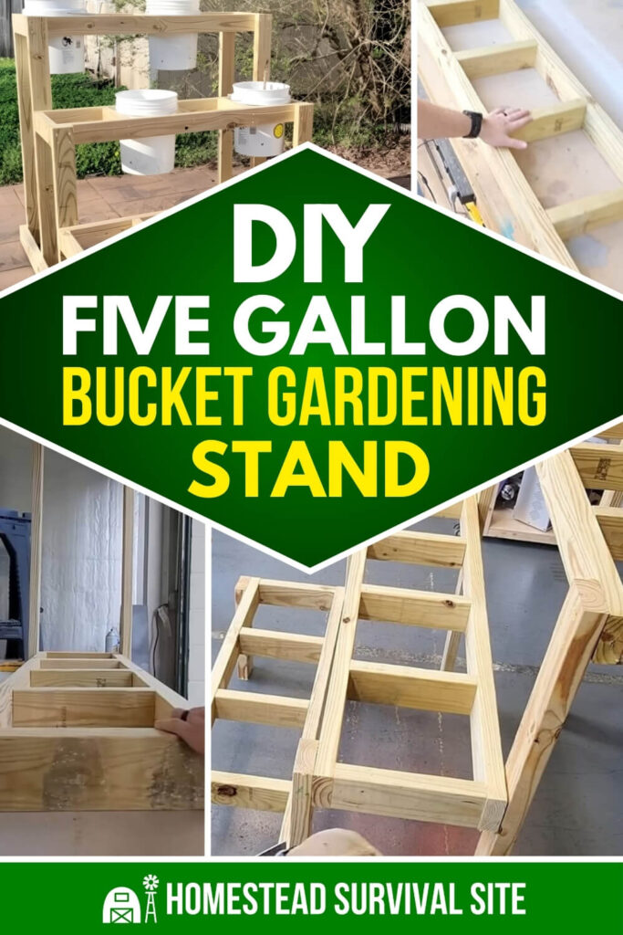 DIY 5-Gallon Bucket Gardening Stand