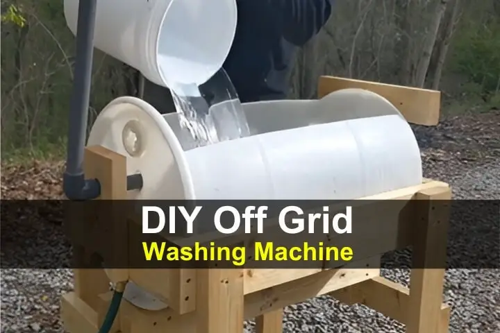 DIY Off-Grid Washing Machine