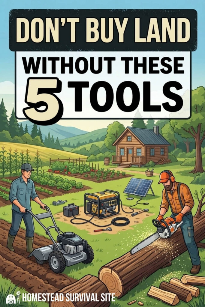 Don't Buy Land Without These 5 Tools