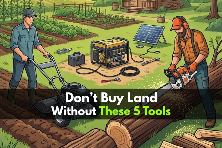 Don't Buy Land Without These 5 Tools