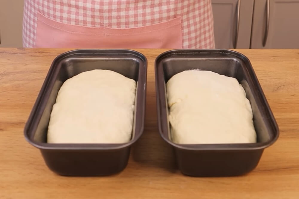 Dough in the Pans