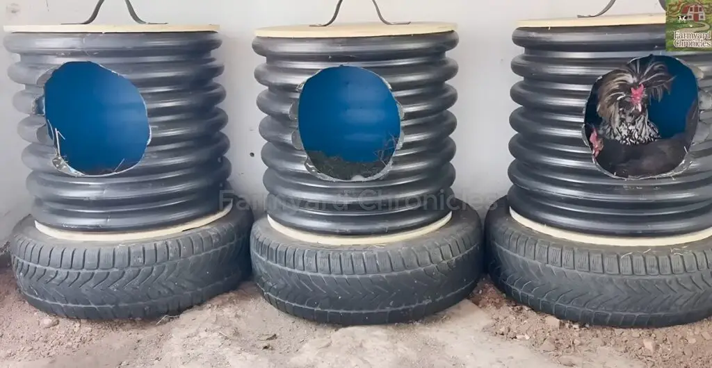 Drain Pipe Nesting Boxes